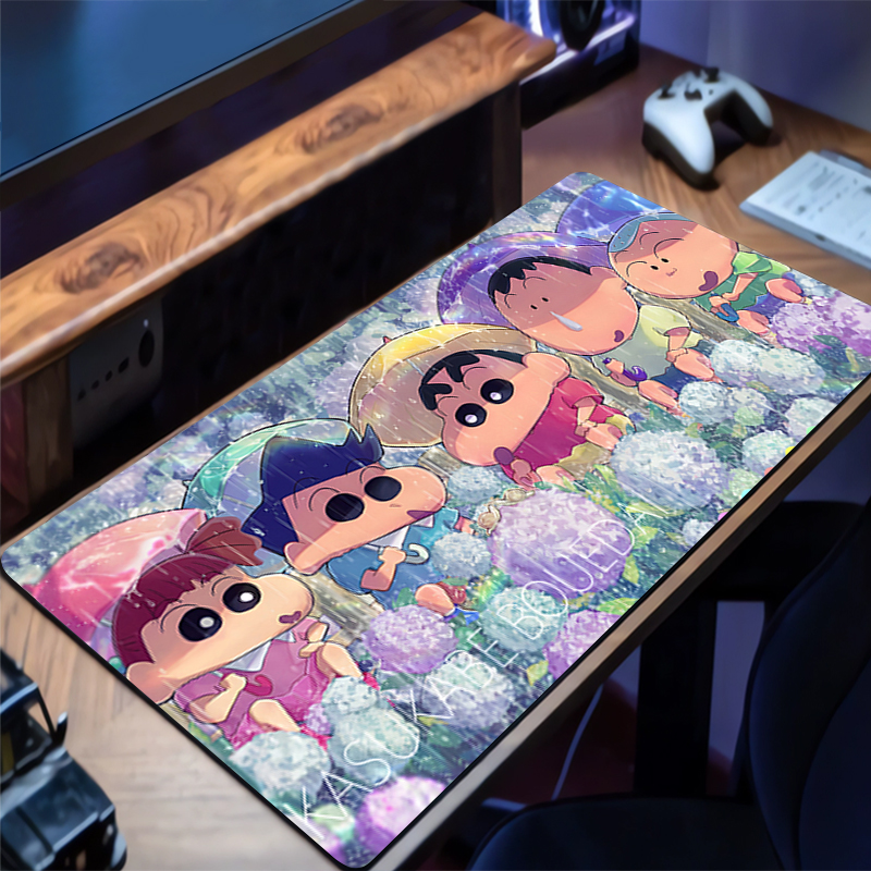 Gaming Accessories Setup - Anime C-crayon Shin-chan Mouse Pad Gamer