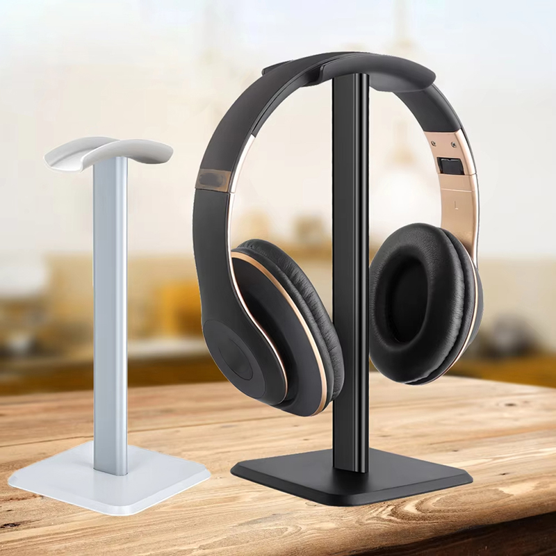 Gaming Accessories Setup - Plastic Desktop Headphone Stand Portable Gaming