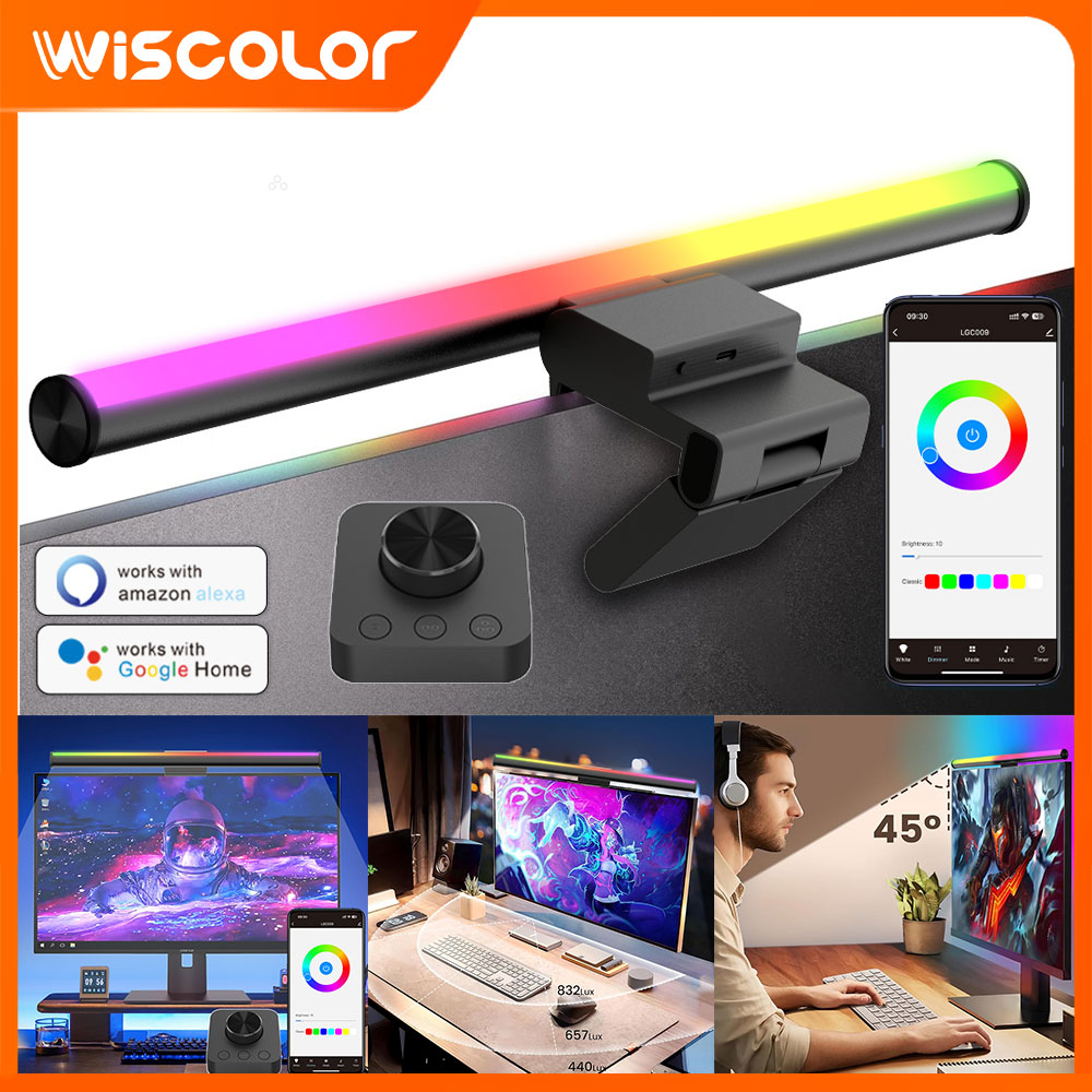 Gaming Accessories Wall - Screen Hanging Lamp Monitor Light Bar