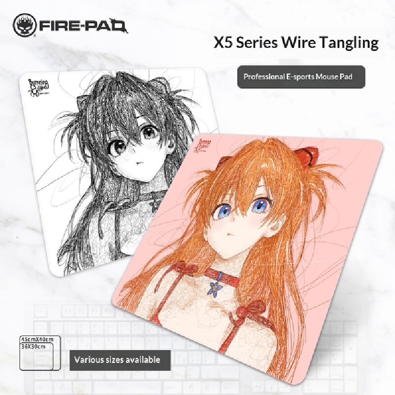 Gaming Accessories - Game Anime Mouse Pad X5 Asuka