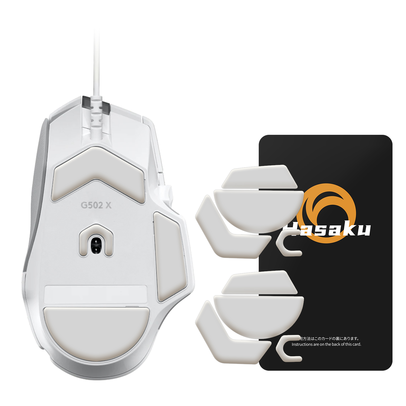 Gaming Set Accessories - 2 Sets HASAKU Rounded Curved Edges