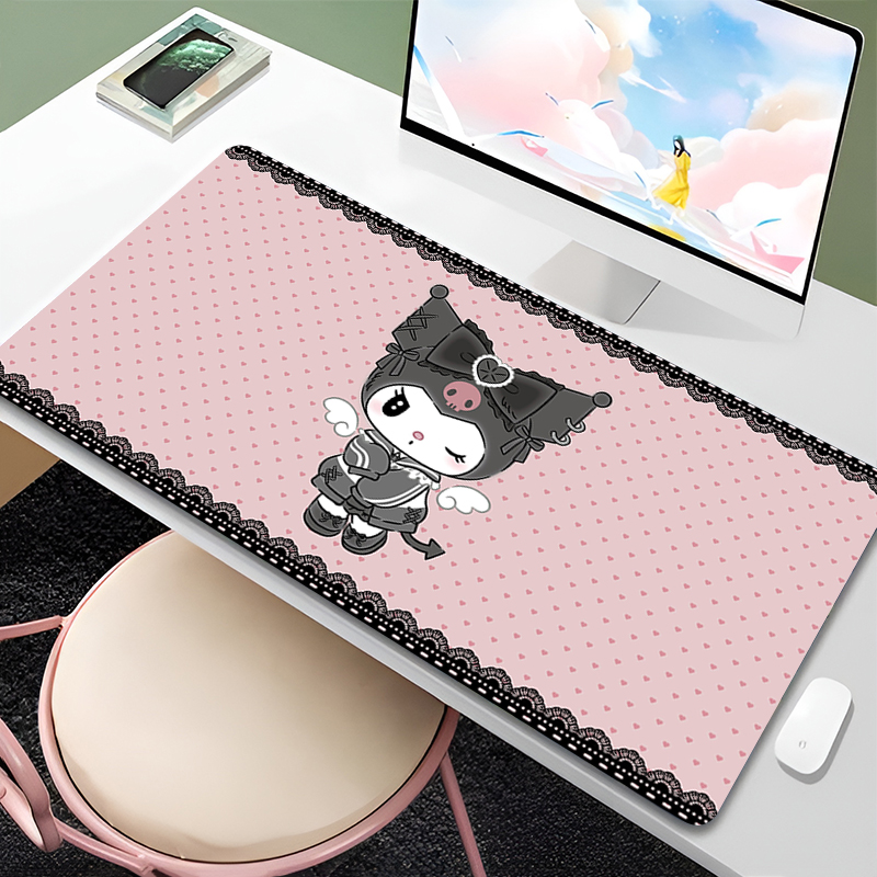 Aesthetic Mouse Pad Kuromi Com - Gaming Accessories Best avaliação e preço
