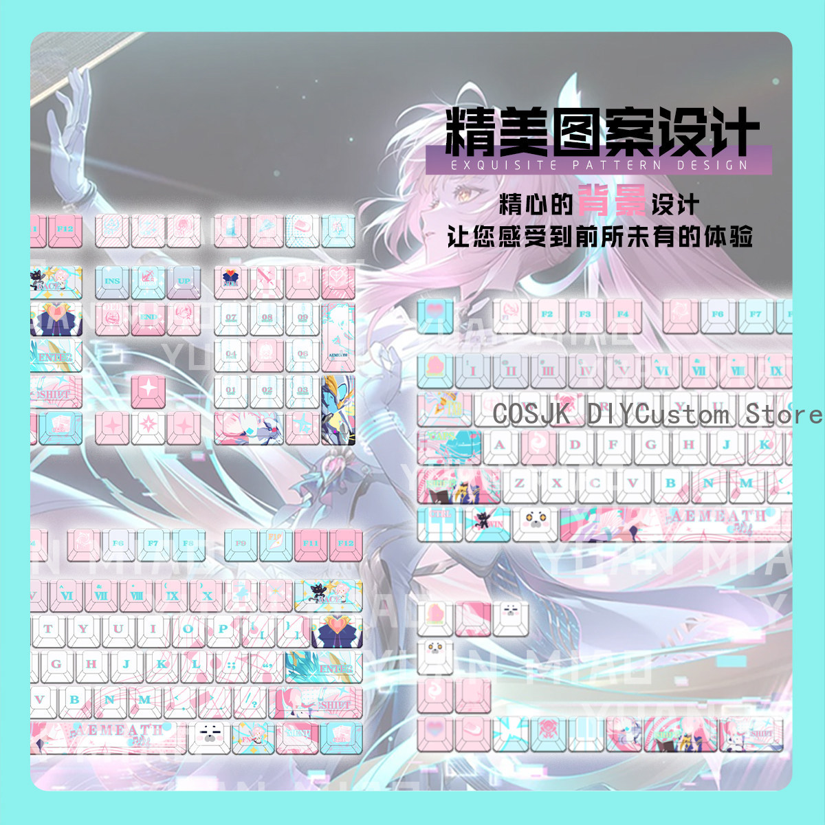 122 Keys Anime Wuthering Waves - Gaming Accessories Gamestop avaliação e preço