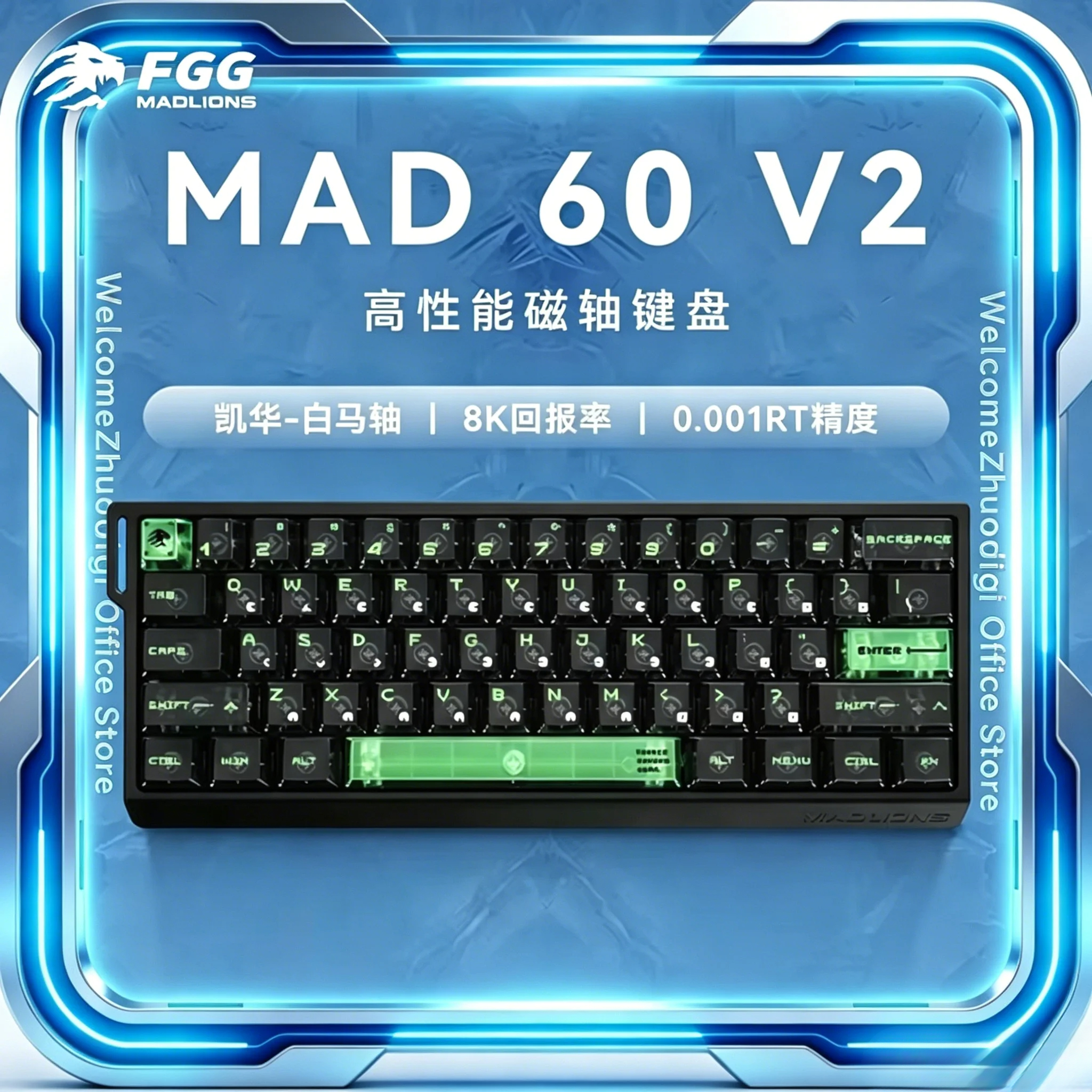 NEW FGG Madlions MAD60 V2 /MAD - Gaming Accessories Keyboards avaliação e preço
