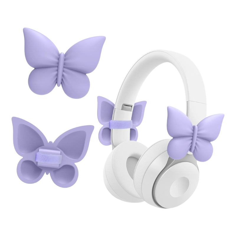  2Pcs Silicone Bowknot Earbuds - Gaming Accessories Women avaliação e preço