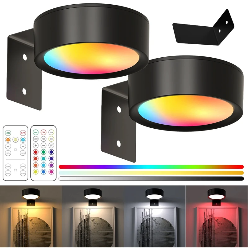 1/2pcs Picture Lights LED Magn - Gaming Accessories Wall avaliação e preço
