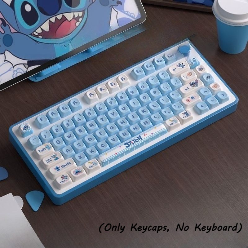 Stitch Keycap Set for Gaming M - Gaming Set Accessories avaliação e preço