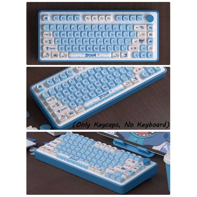 Stitch Keycap Set for Gaming M - Gaming Set Accessories avaliação e preço