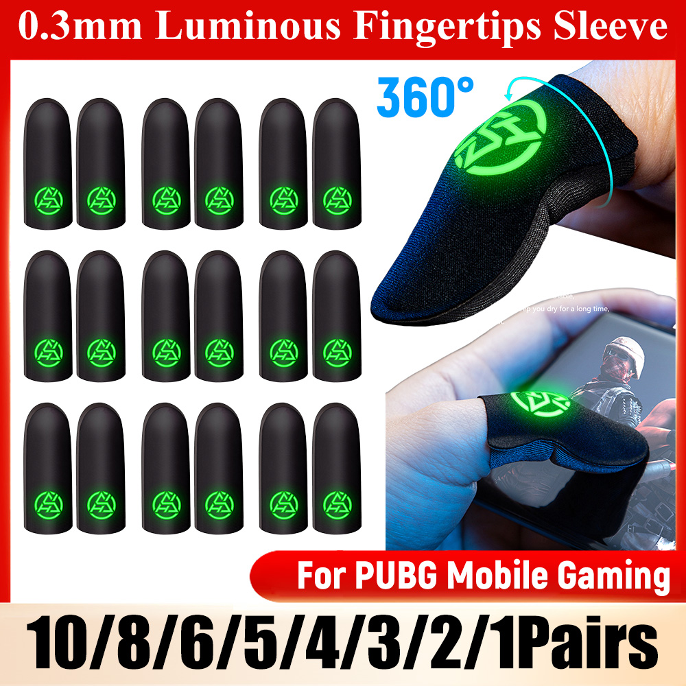 10-1 Pair Breathable Luminous  - Gaming Accessories Mobile avaliação e preço