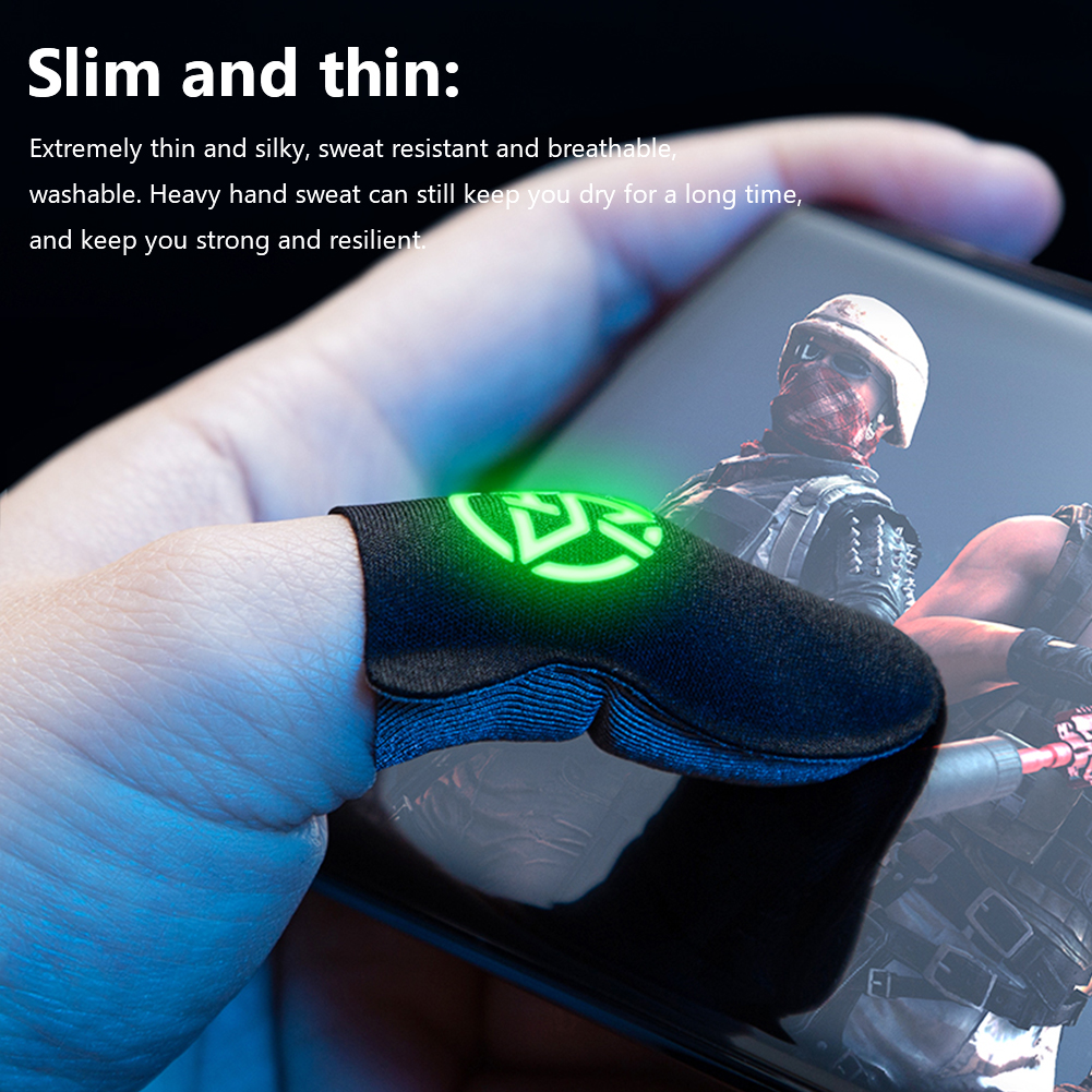 10-1 Pair Breathable Luminous  - Gaming Accessories Mobile avaliação e preço