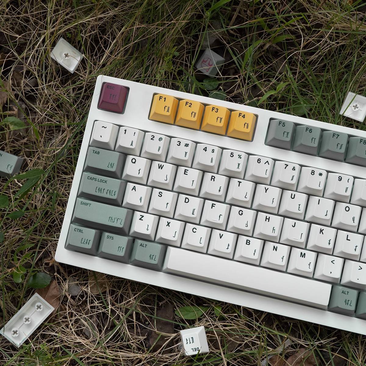 130 Keys/set GMK Keycaps Cherr - Gaming Set Accessories avaliação e preço