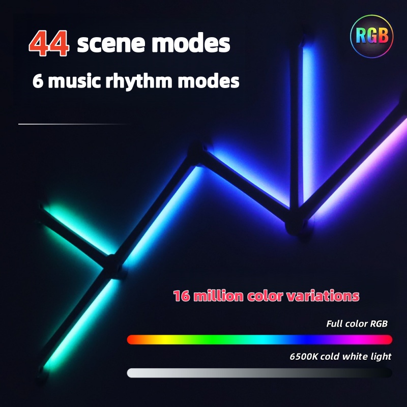 New Free Splicing DIY RGB Colo - Gaming Accessories Wall avaliação e preço