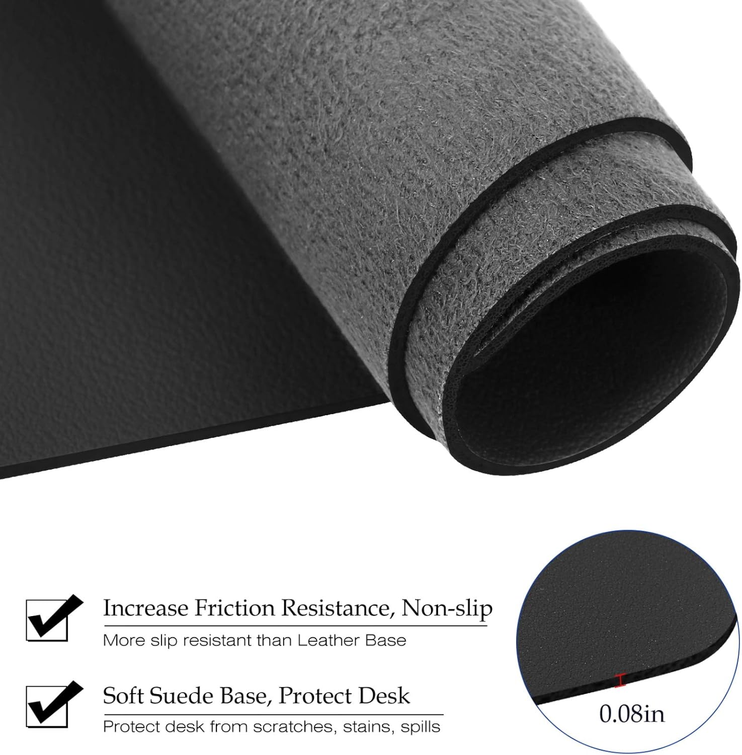 Large Size Leather Desk Pad,Of - Gaming Accessories Women avaliação e preço