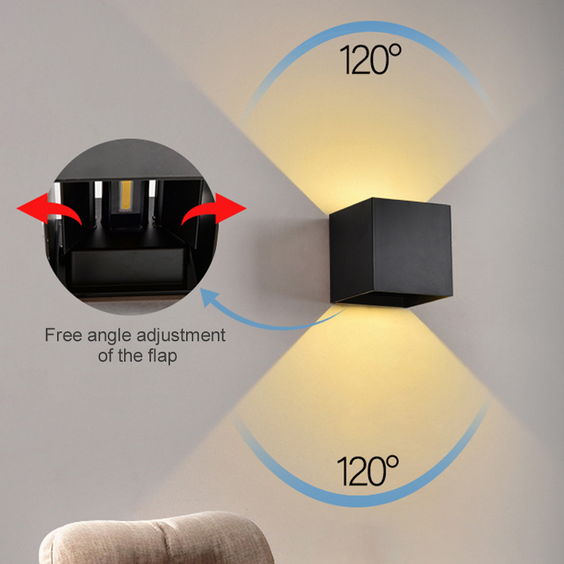 LED Wall Lamps 7W Cold White W - Gaming Accessories Wall avaliação e preço