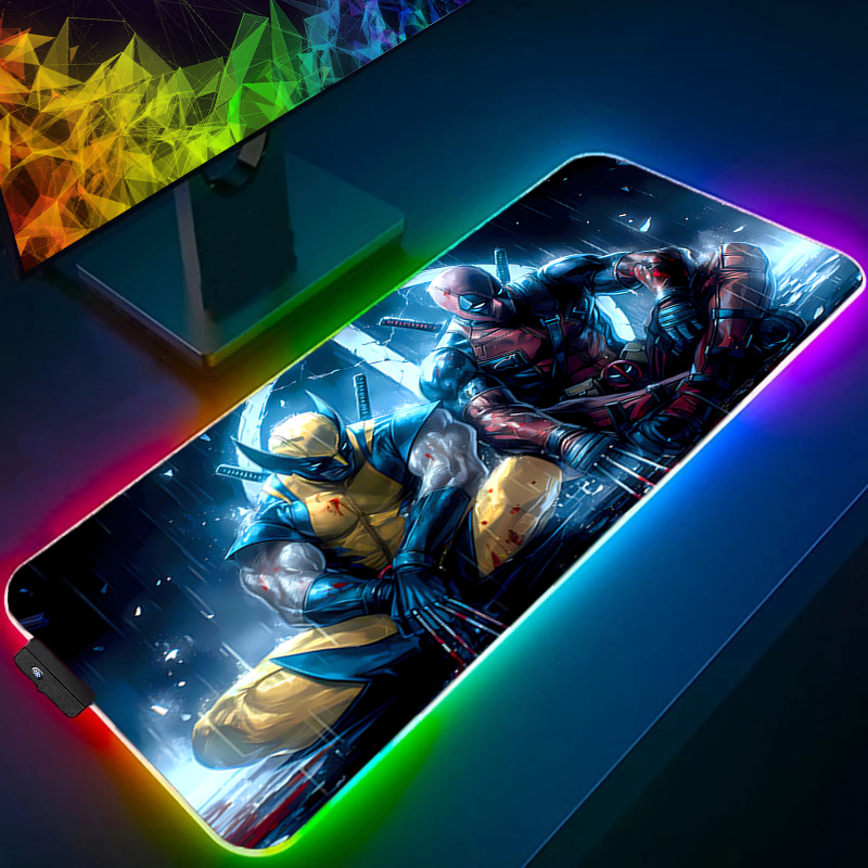LED Mouse Pad Gaming Backlight - Gaming Accessories Women avaliação e preço