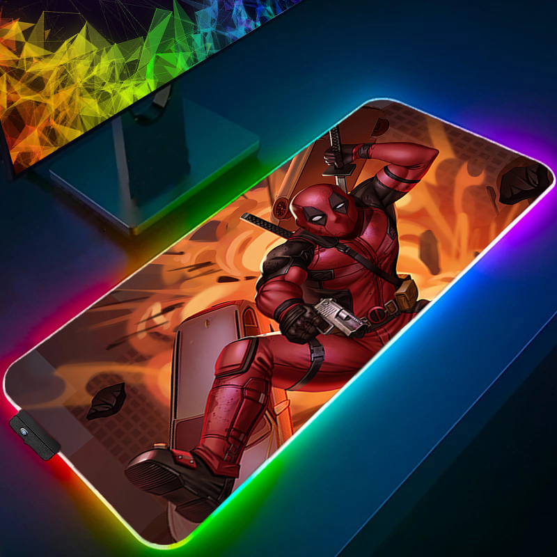 LED Mouse Pad Gaming Backlight - Gaming Accessories Women avaliação e preço