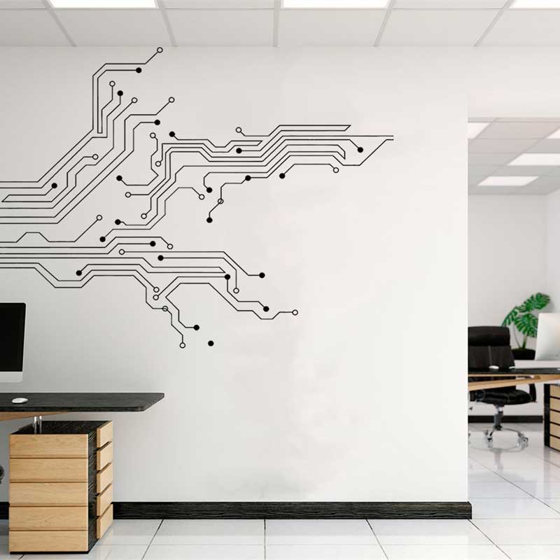 Technology Circuit Board Wall  - Gaming Accessories Wall avaliação e preço