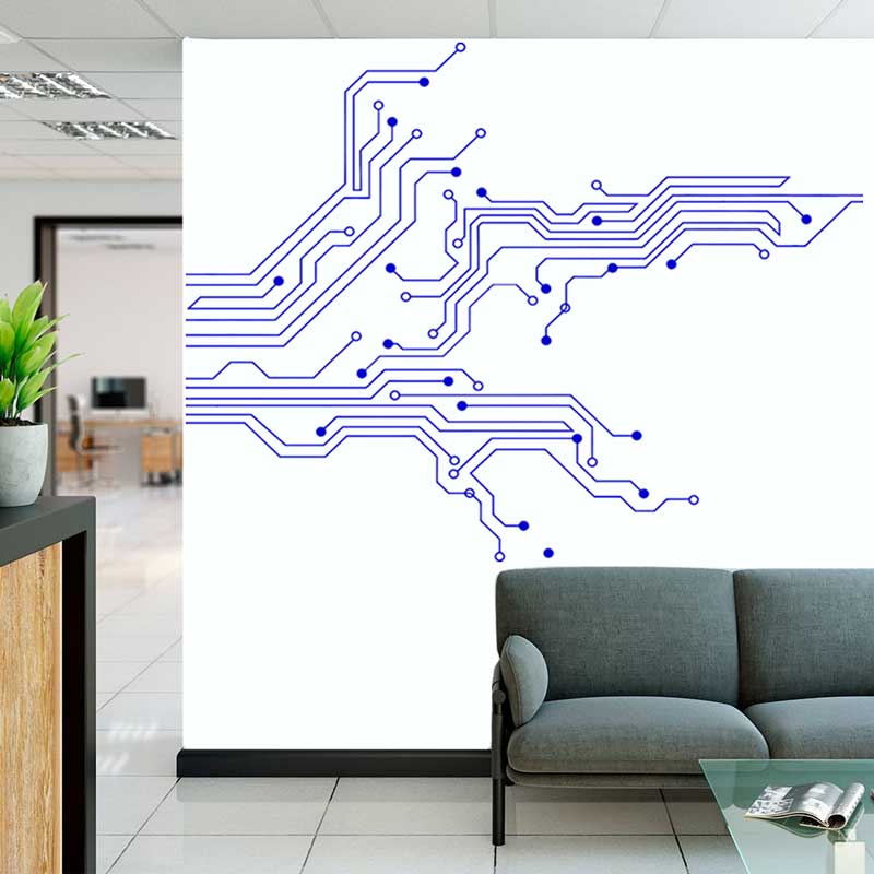 Technology Circuit Board Wall  - Gaming Accessories Wall avaliação e preço