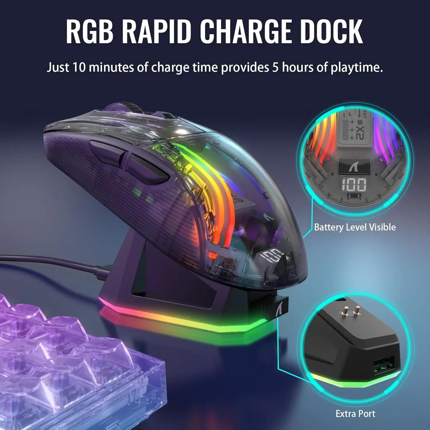 ATTACK SHARK X2 Pro Triple Mod - Gaming Accessories avaliação e preço