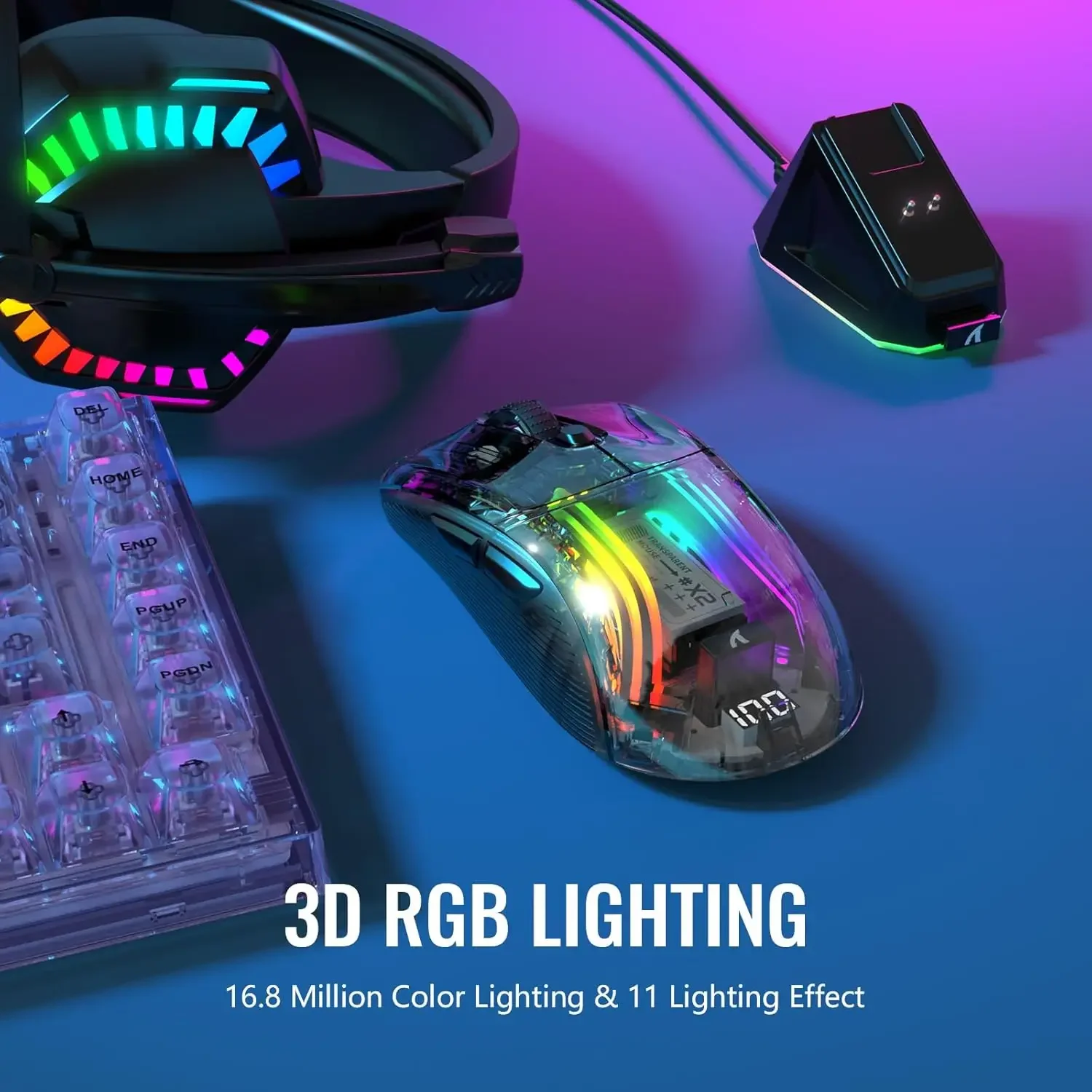 ATTACK SHARK X2 Pro Triple Mod - Gaming Accessories avaliação e preço