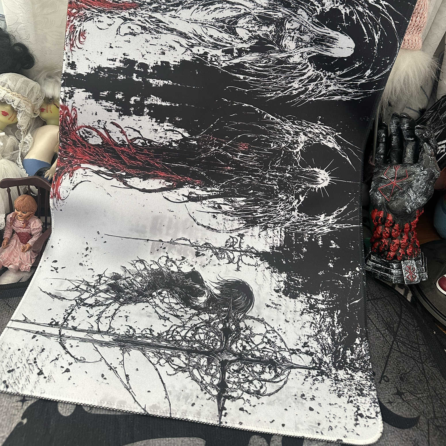 Dark Angel Art Design Large Si - Gaming Accessories Keyboards avaliação e preço