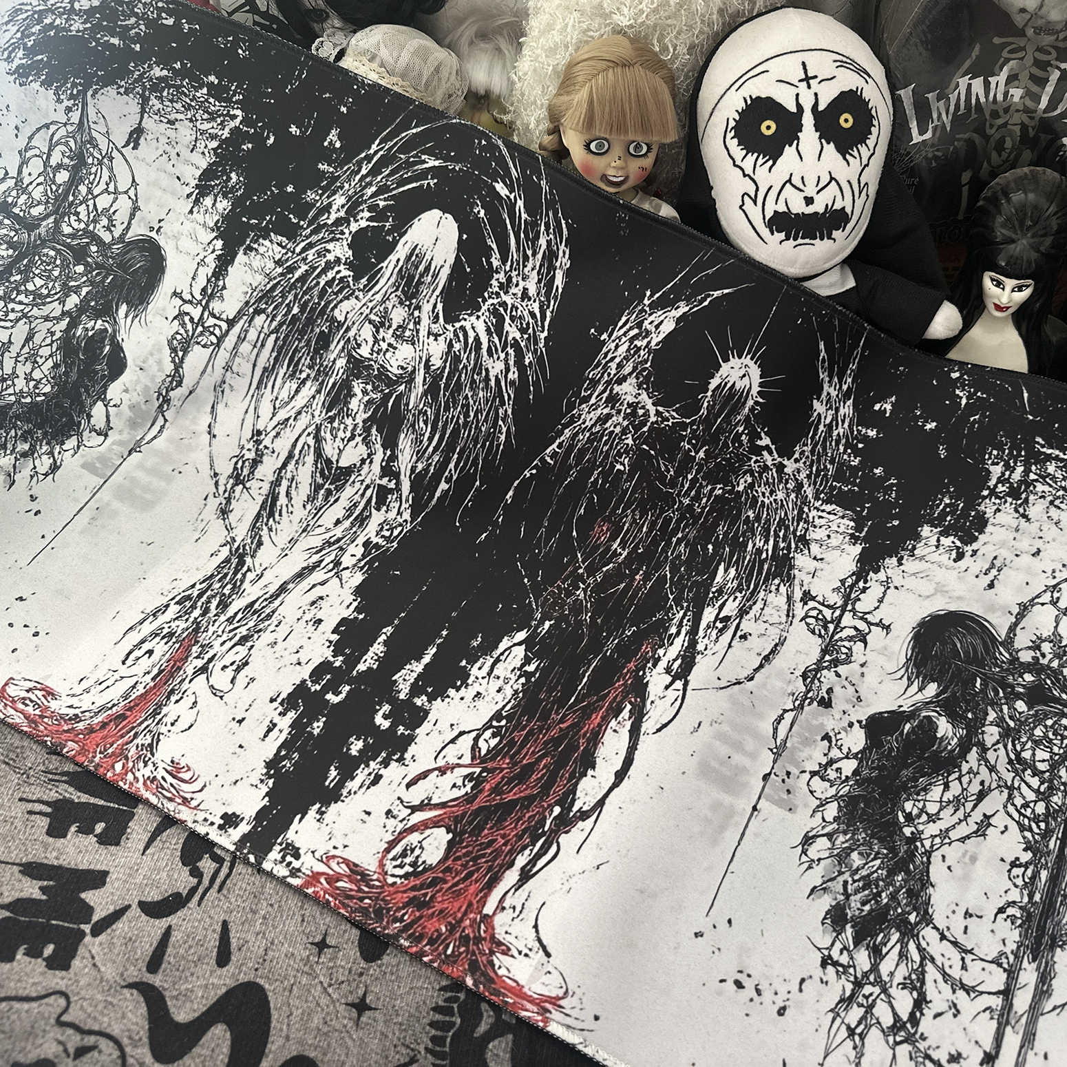 Dark Angel Art Design Large Si - Gaming Accessories Keyboards avaliação e preço