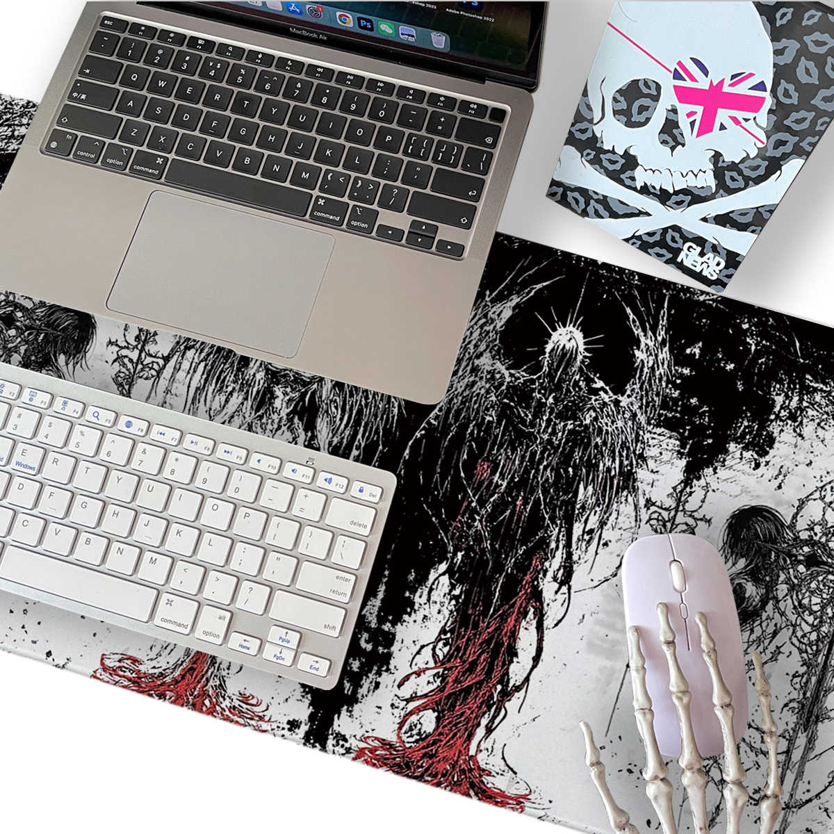 Dark Angel Art Design Large Si - Gaming Accessories Keyboards avaliação e preço