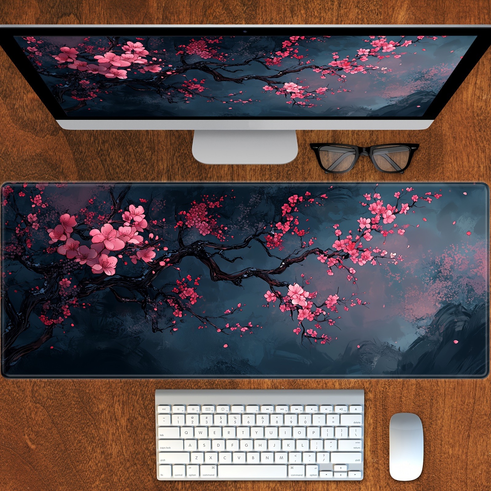 Night Cherry Blossom gaming mo - Gaming Accessories Women avaliação e preço