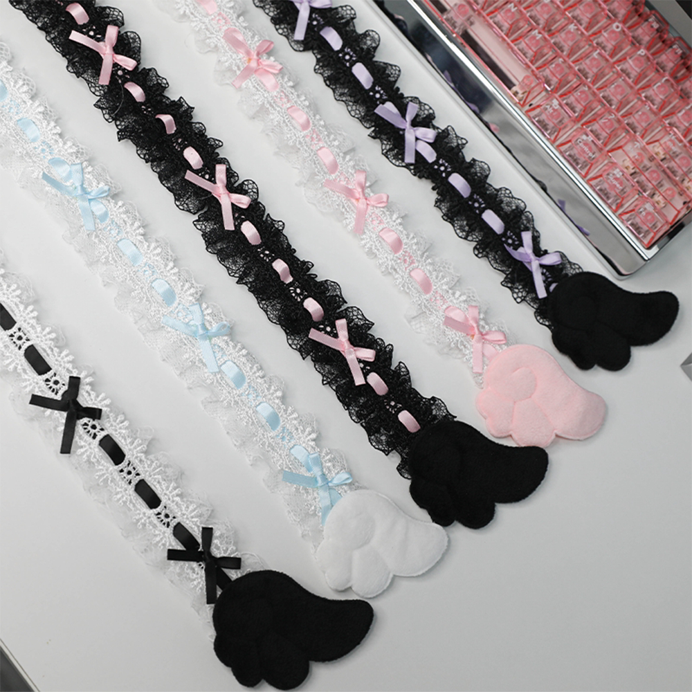 Bow Lace Cute Table Screen Dec - Accessories For Your Gaming Room avaliação e preço