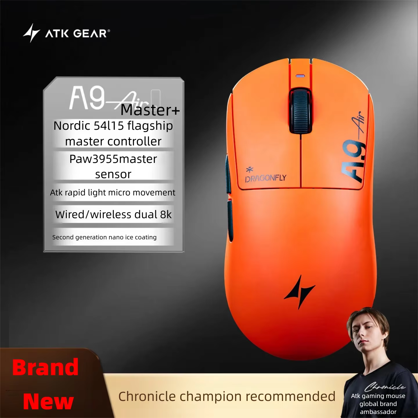 ATK A9 Air Ultimate Plus Gamin - Gaming Accessories avaliação e preço