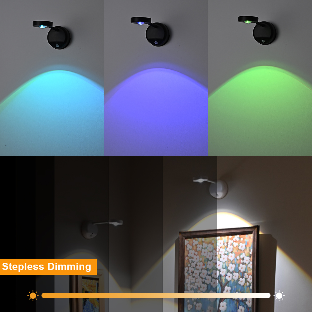 RGB LED Motion Sensor Wall Lam - Gaming Accessories Wall avaliação e preço