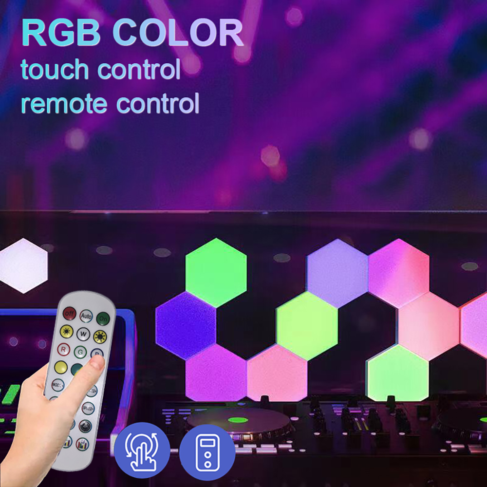 RGB Touch Led Wall Hexagon Lig - Gaming Accessories Wall avaliação e preço