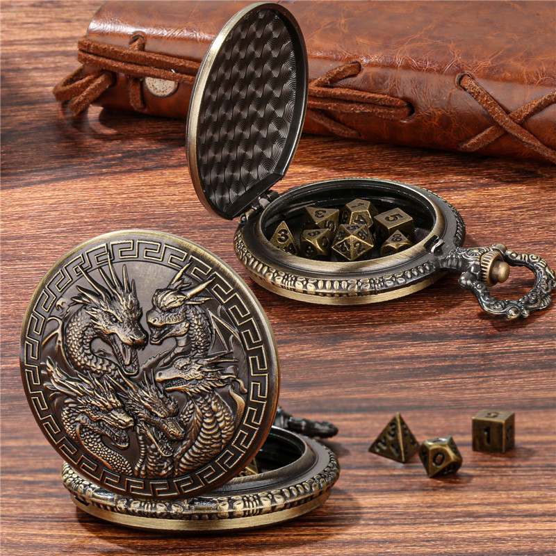 Steampunk Five Dragon Head Poc - Gaming Set Accessories avaliação e preço