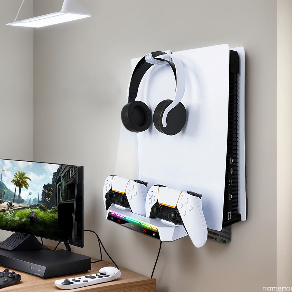 For PS5/PS5 Slim Wall Mount Ki - Gaming Accessories Wall avaliação e preço