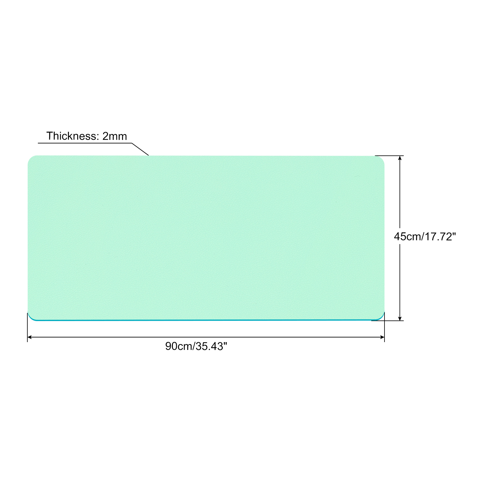 Office Desk Mat Protector PU L - Gaming Accessories Keyboards avaliação e preço