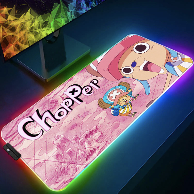 RGB Mouse Pad one piece Tony T - Gaming Accessories Women avaliação e preço