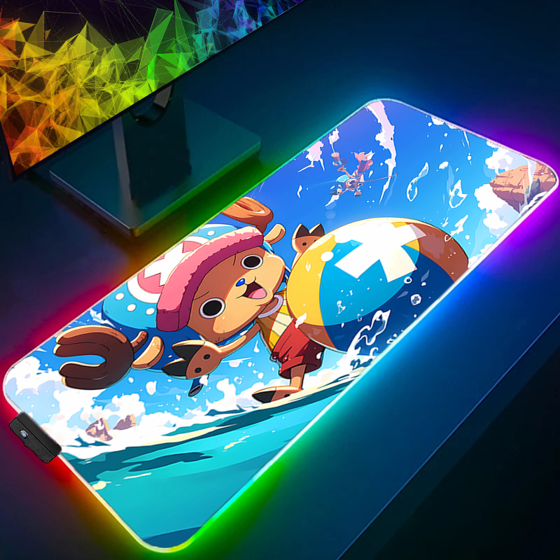 RGB Mouse Pad one piece Tony T - Gaming Accessories Women avaliação e preço