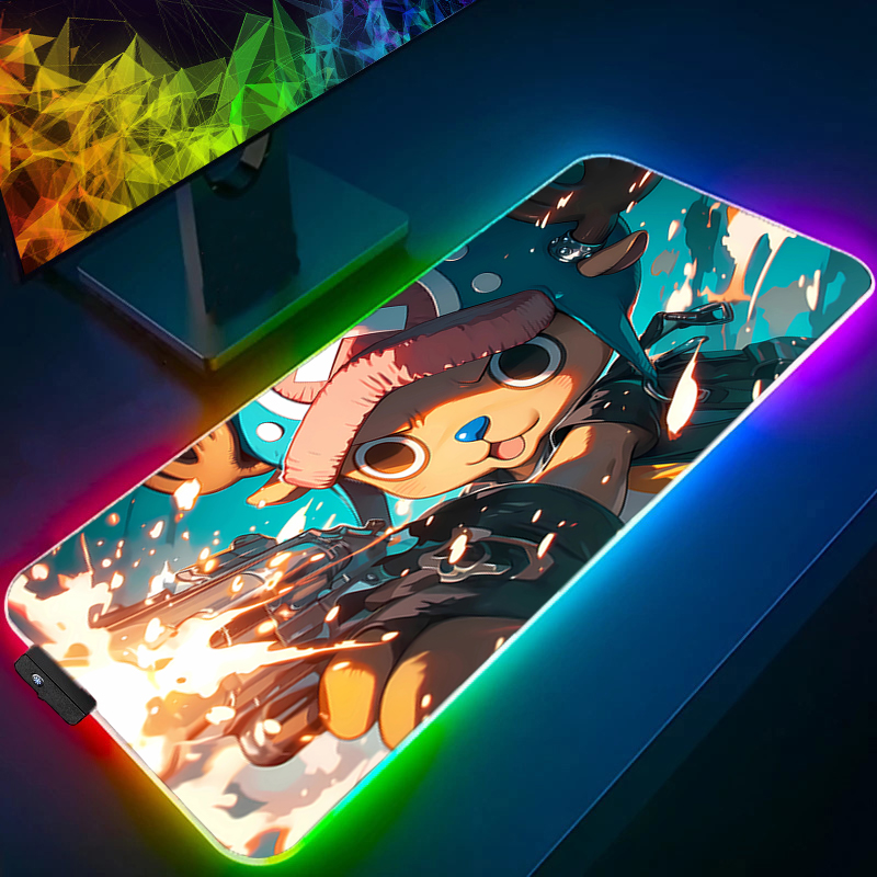 RGB Mouse Pad one piece Tony T - Gaming Accessories Women avaliação e preço