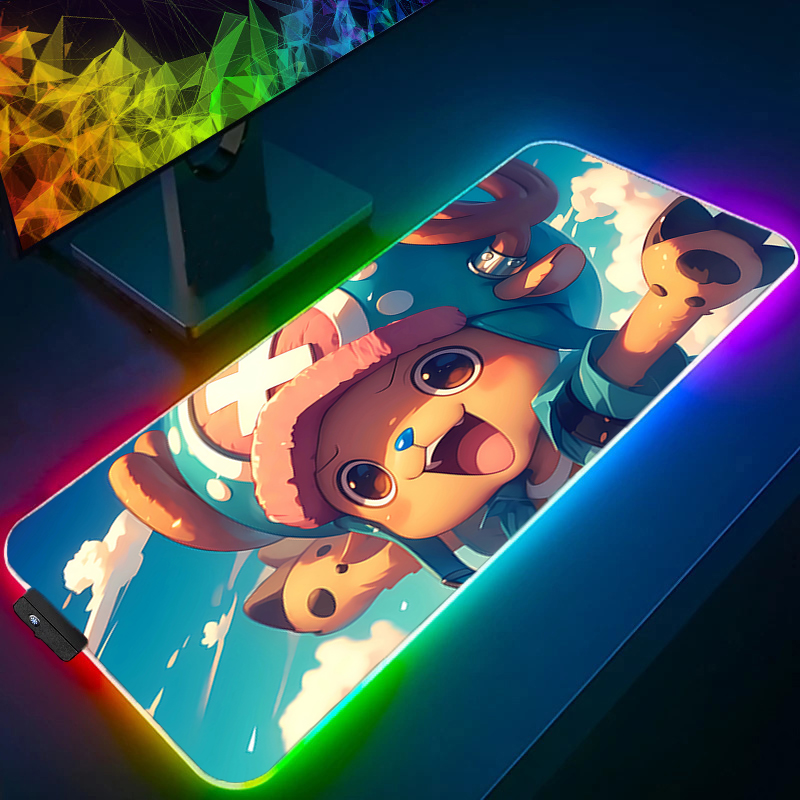 RGB Mouse Pad one piece Tony T - Gaming Accessories Women avaliação e preço
