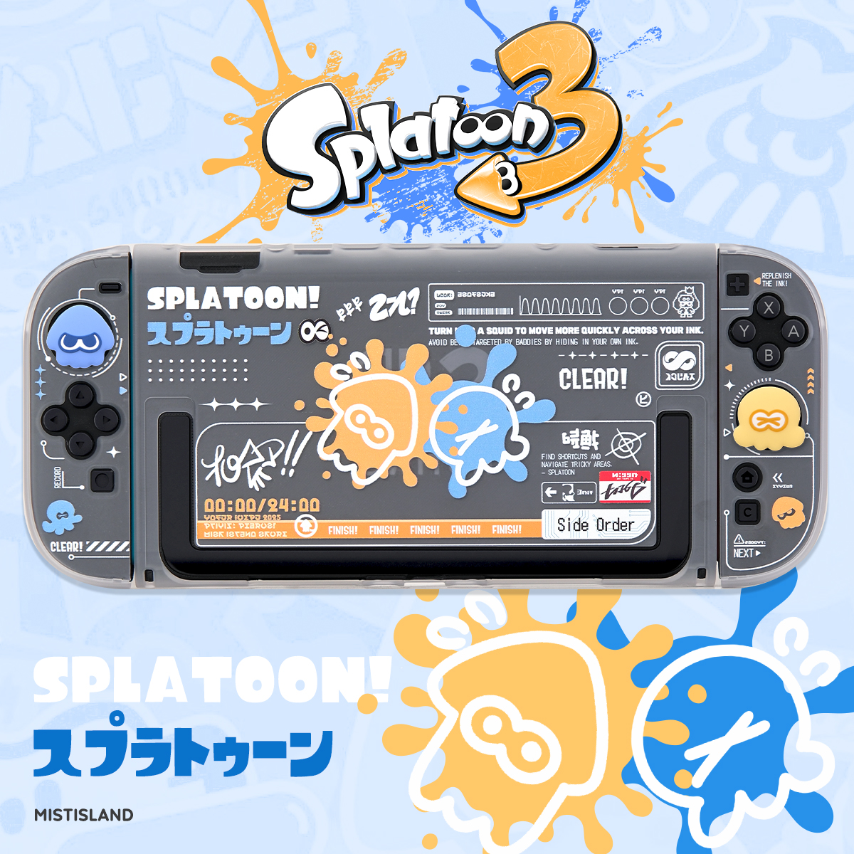 Splatoon 3 Switch 2 Gen Split  - Gaming Handheld Accessories avaliação e preço