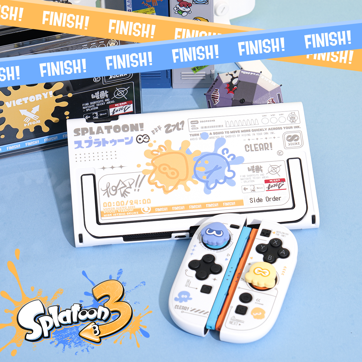 Splatoon 3 Switch 2 Gen Split  - Gaming Handheld Accessories avaliação e preço