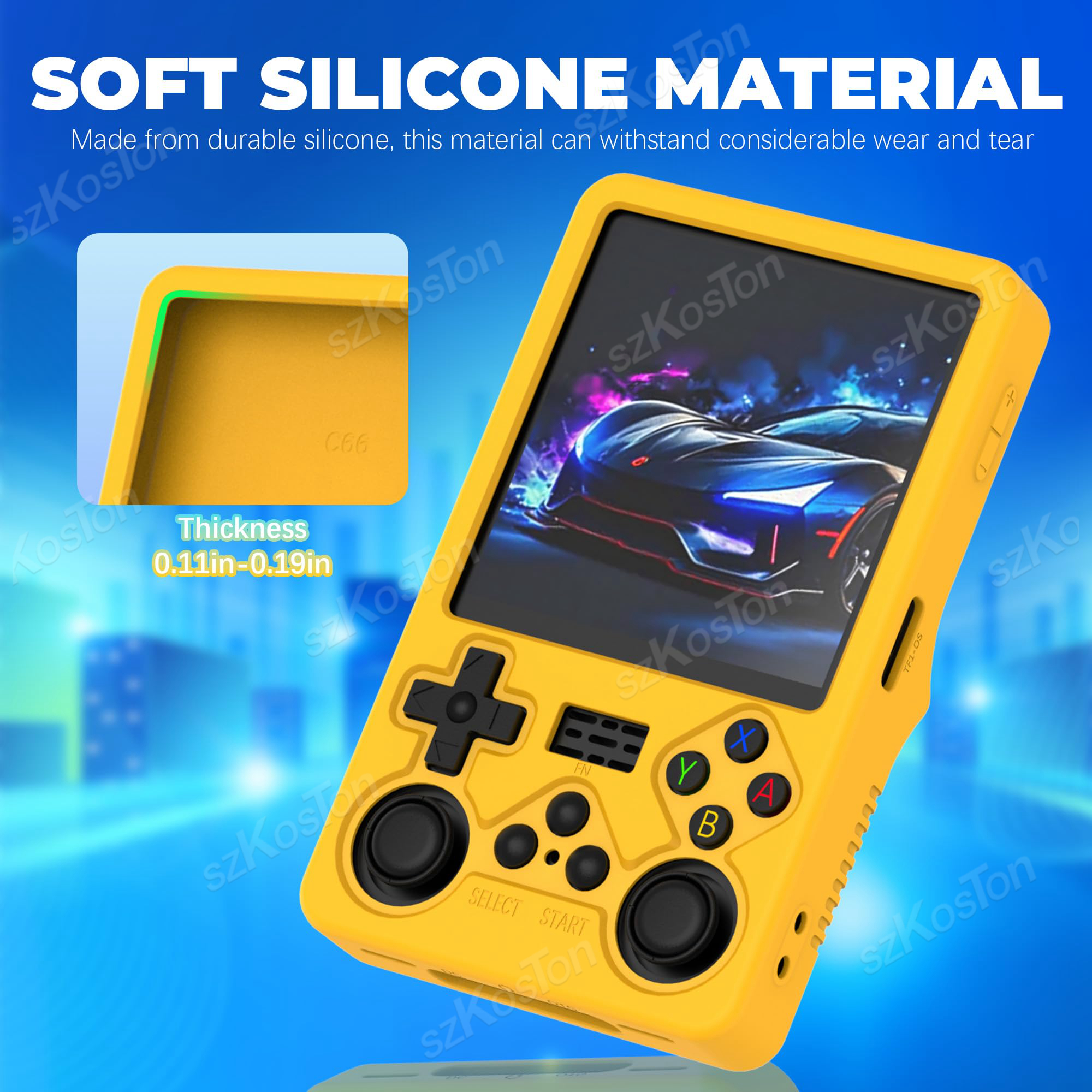 Silicone Protective Cover For  - Gaming Handheld Accessories avaliação e preço