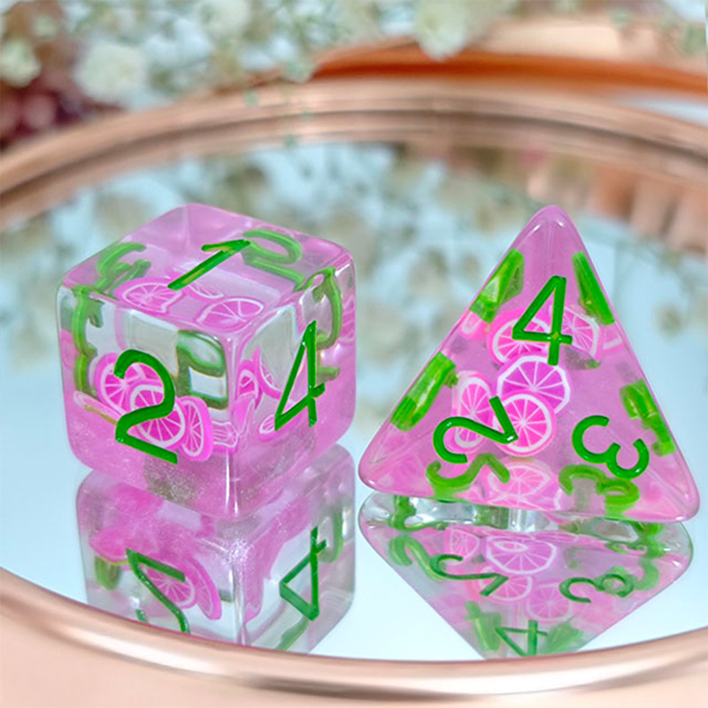 7Pcs/Set Dices Board Games Acc - Gaming Set Accessories avaliação e preço