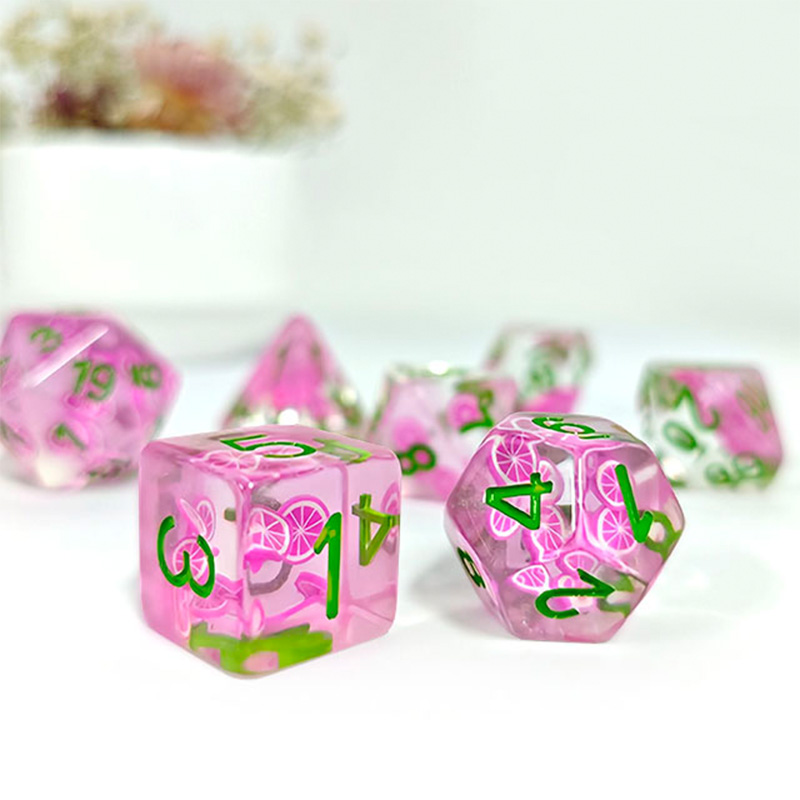 7Pcs/Set Dices Board Games Acc - Gaming Set Accessories avaliação e preço