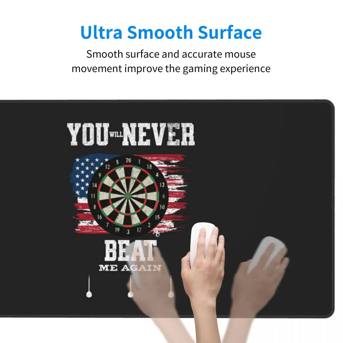 Large Mouse Pad Dart Board Arr - Gaming Accessories Target avaliação e preço