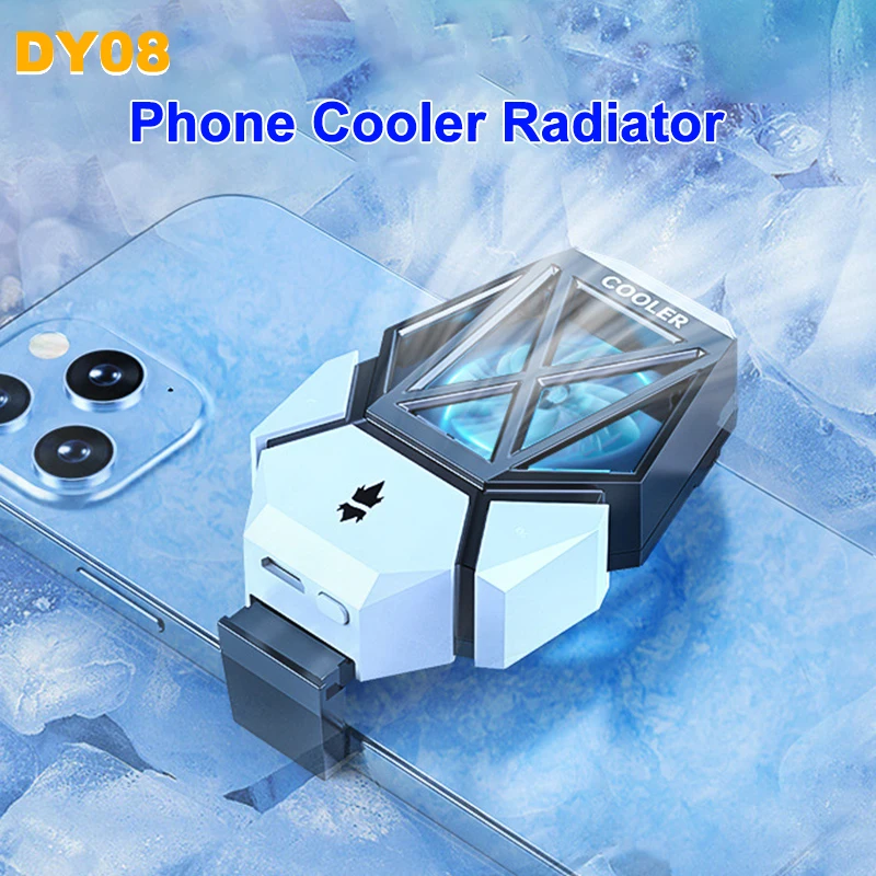 DY08 Mobile Phone Cooling Fan  - Gaming Accessories Mobile avaliação e preço