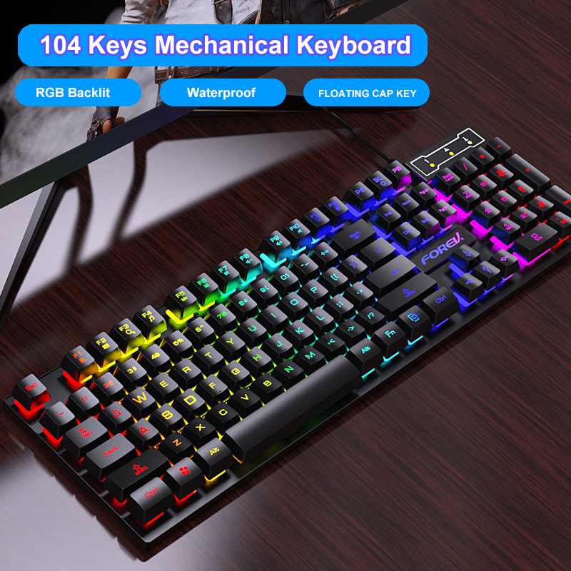 104 Keys Mechanical feel Keybo - Gaming Accessories Razer avaliação e preço
