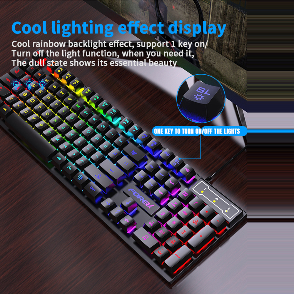 104 Keys Mechanical feel Keybo - Gaming Accessories Razer avaliação e preço