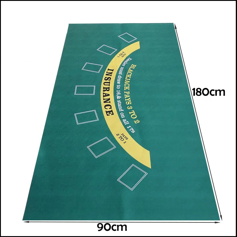 180x90cm Poker Tablecloth Non  - Gaming Accessories avaliação e preço