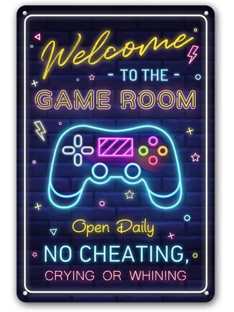 Man Cave Decor Welcome To The  - Gaming Accessories avaliação e preço